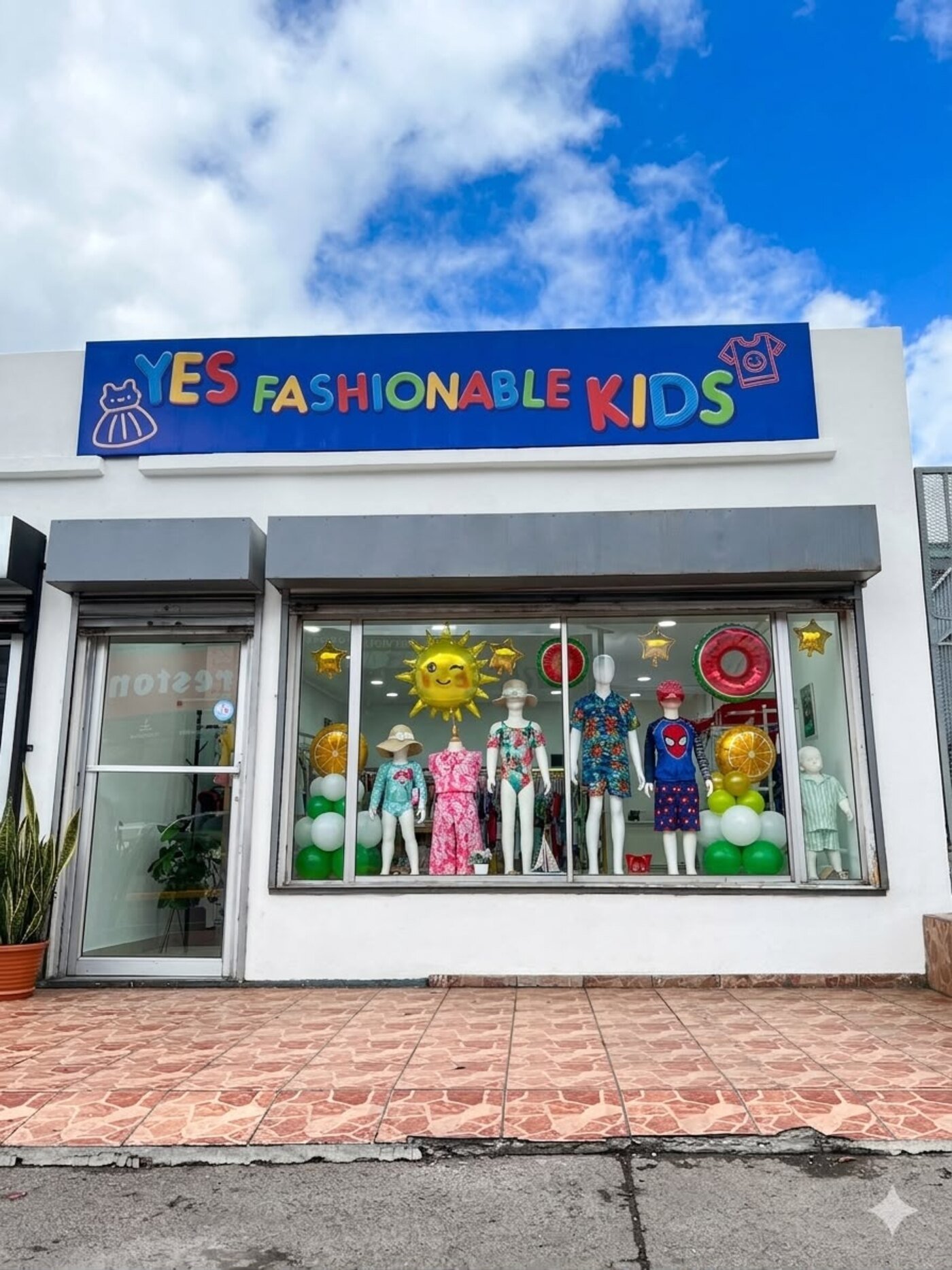 Fachada de Yes Fashionable Kids