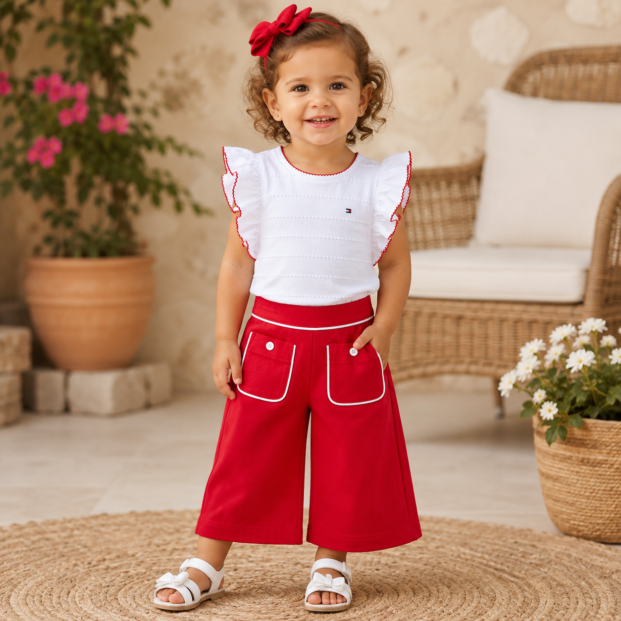 Conjunto Tommy Hilfiger para niña